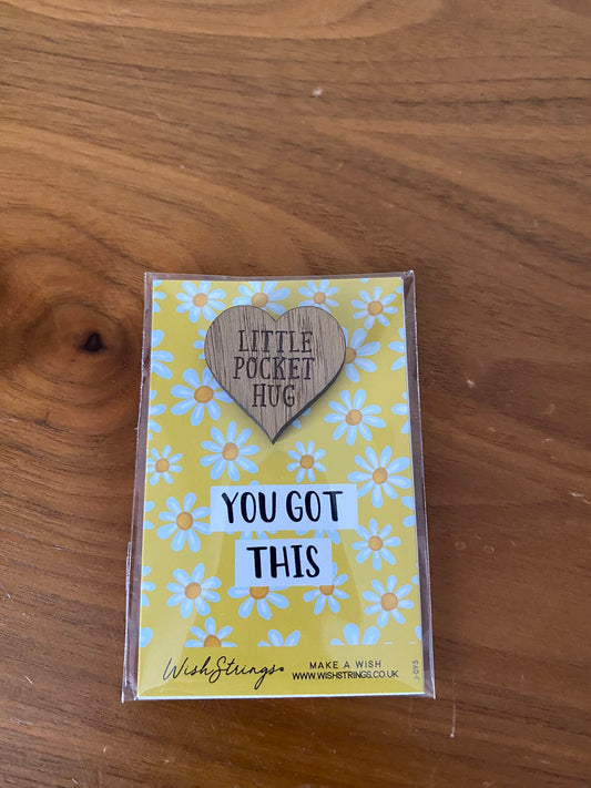 Z. Little Pocket Hug - You Got This