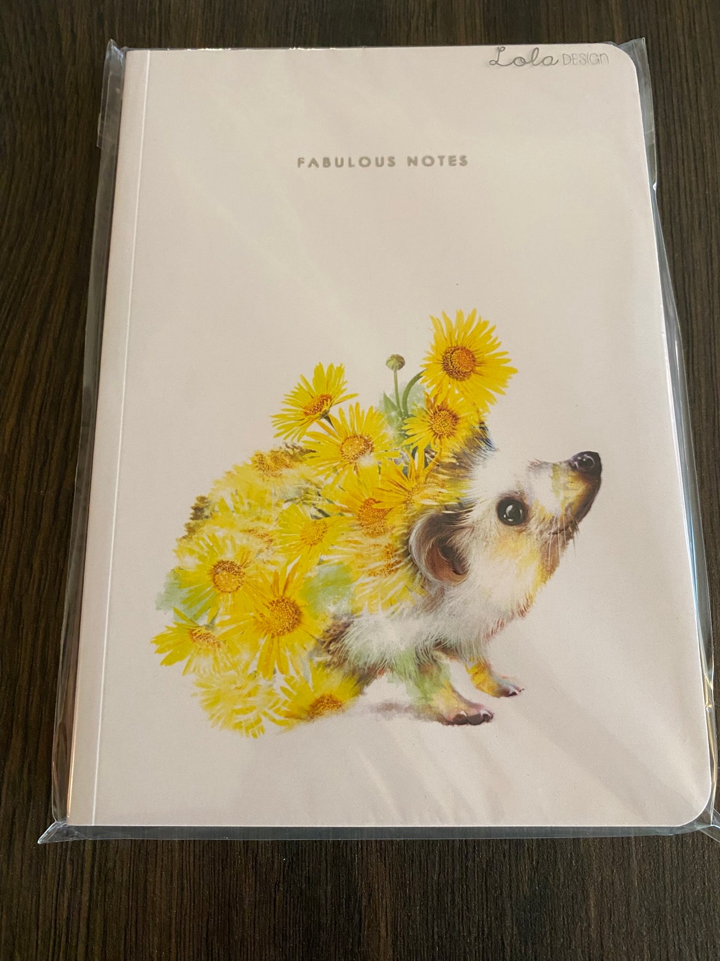 z. A5 Fabulous Notes - Hedgehog Design